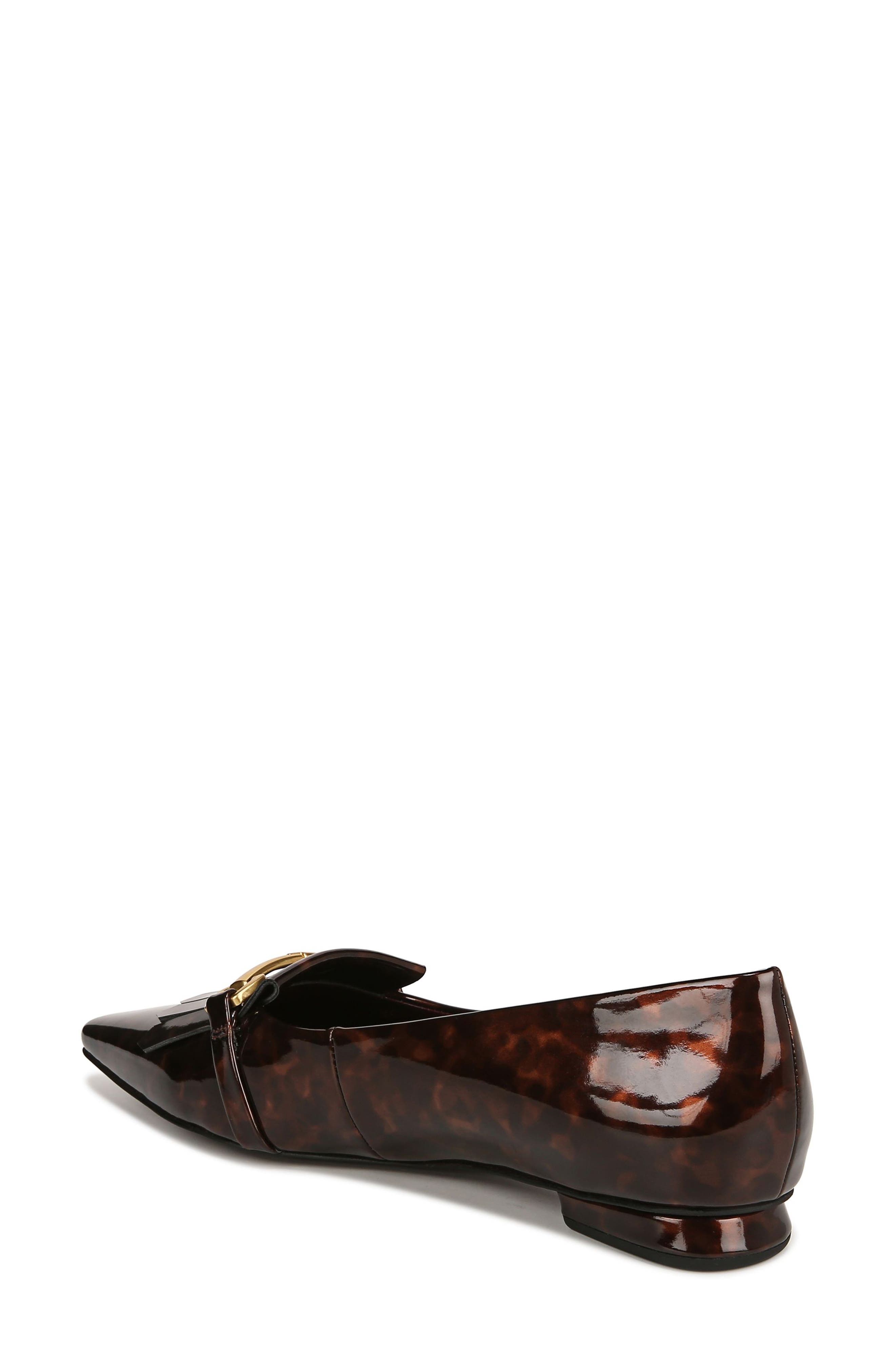 Rina Kiltie Bit Flat, Alternate, color, BROWN MULTI
