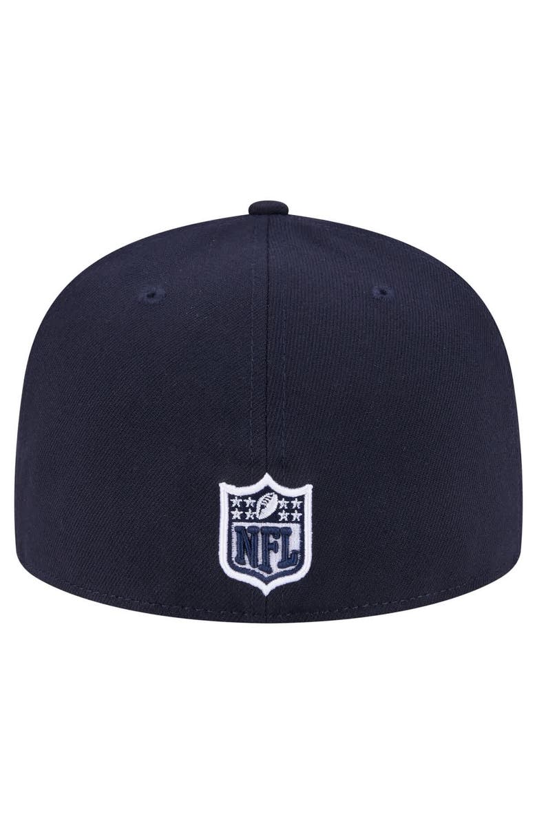 New Era Men's New Era Navy Houston Texans Checkered 59FIFTY Fitted Hat, Alternate, color,