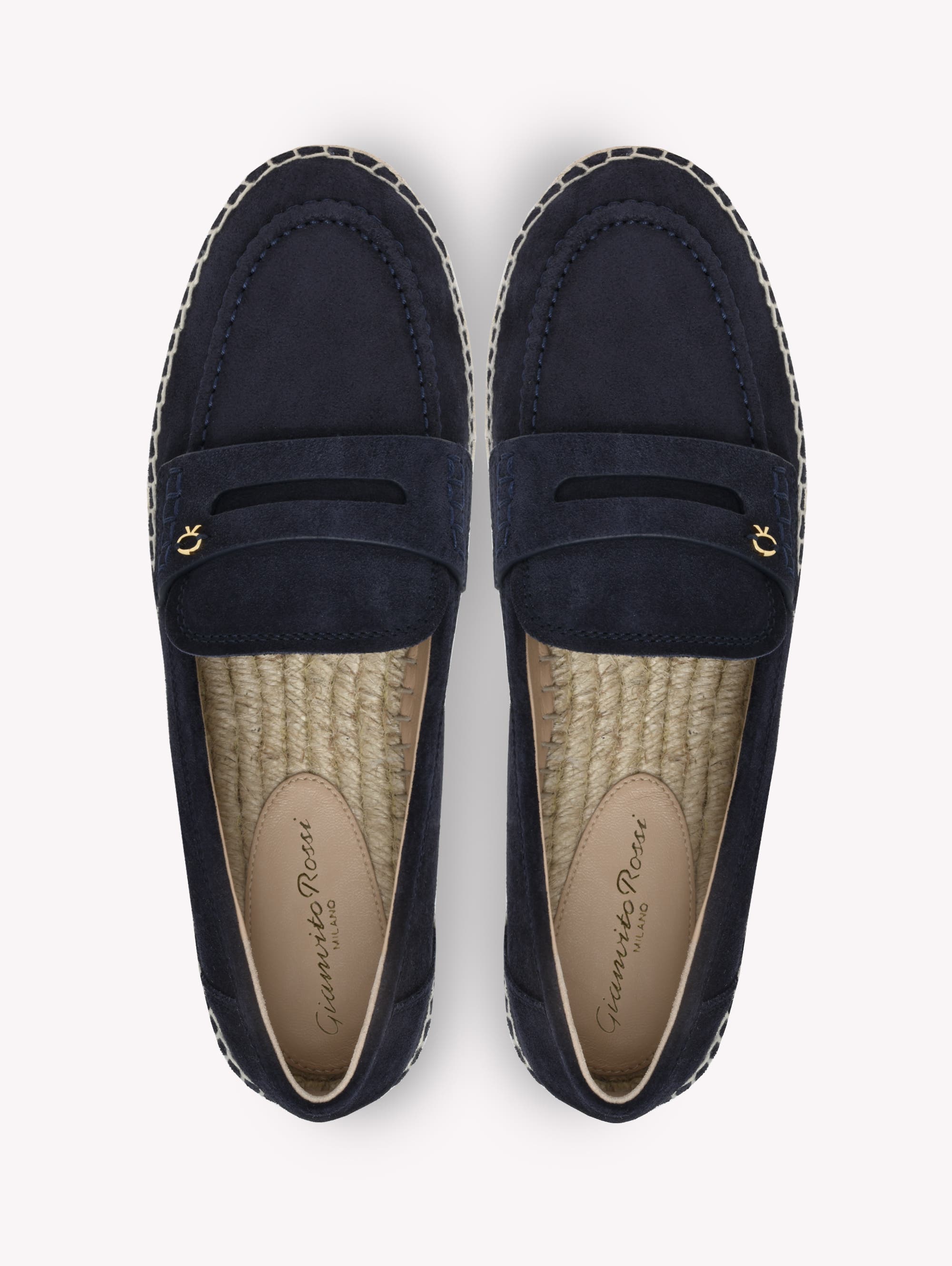 Gianvito Rossi Lido Espadrillas, Alternate, color, Deni