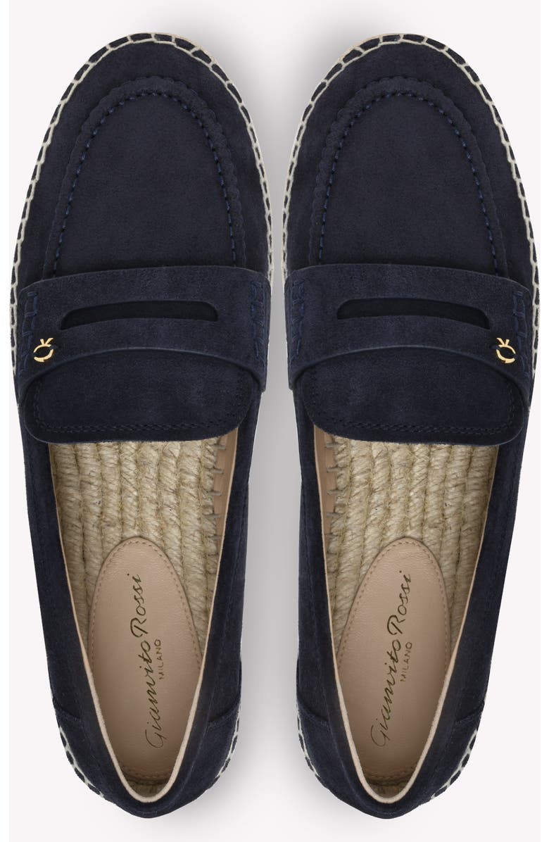 Gianvito Rossi Lido Espadrillas, Alternate, color, Deni