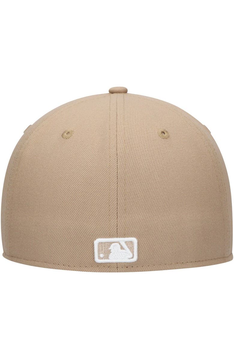 New Era Men's New Era Khaki Philadelphia Phillies 59FIFTY Fitted Hat, Alternate, color, 