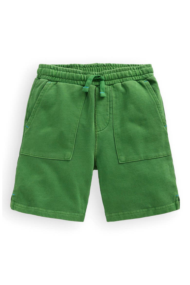Kids' Garment Dyed Cotton Drawstring Shorts, Main, color, MINT GREEN