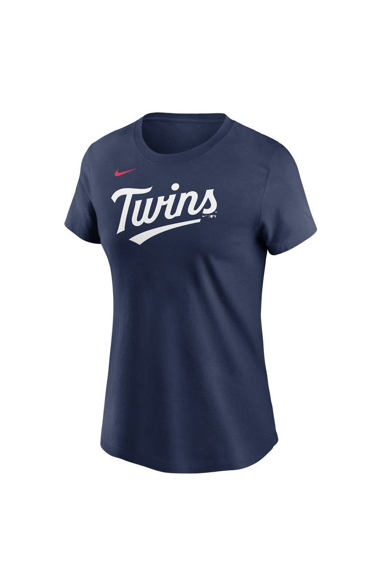 Nike Women's Nike  Navy Minnesota Twins Fuse Wordmark T-Shirt, Alternate, color, Navy