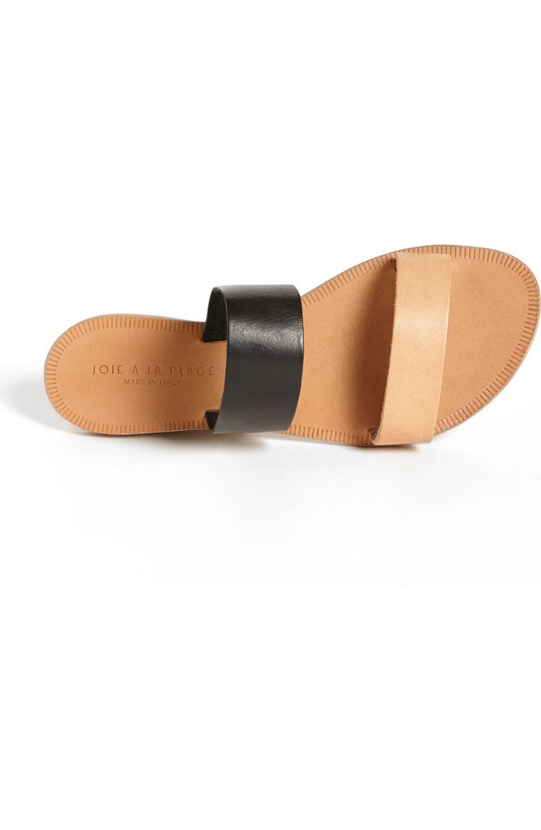 Joie a la Plage 'Sable' Leather Slip-On Sandal, Alternate, color,