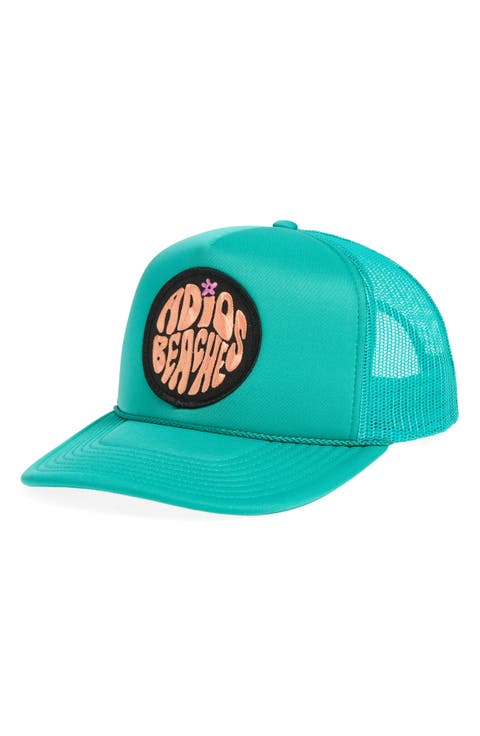 Adios Beaches Patch Trucker Hat