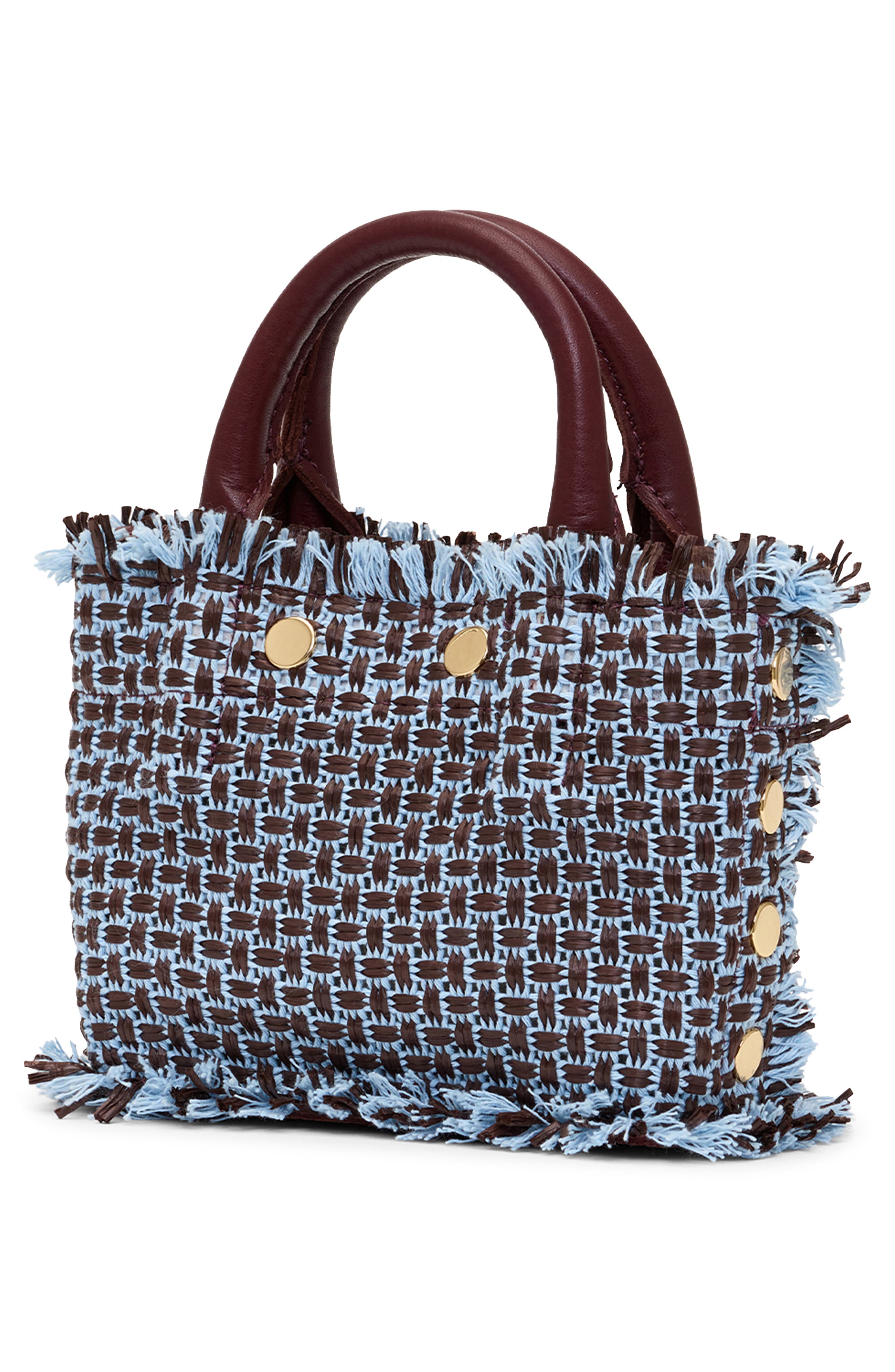 HAMMITT Mini Tote, Alternate, color, Blueberry Sorbet/ Gold