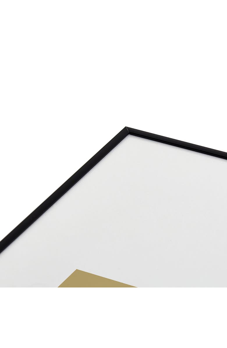 Deny Designs Head in Space Framed Art Print, Alternate, color, Black Tones