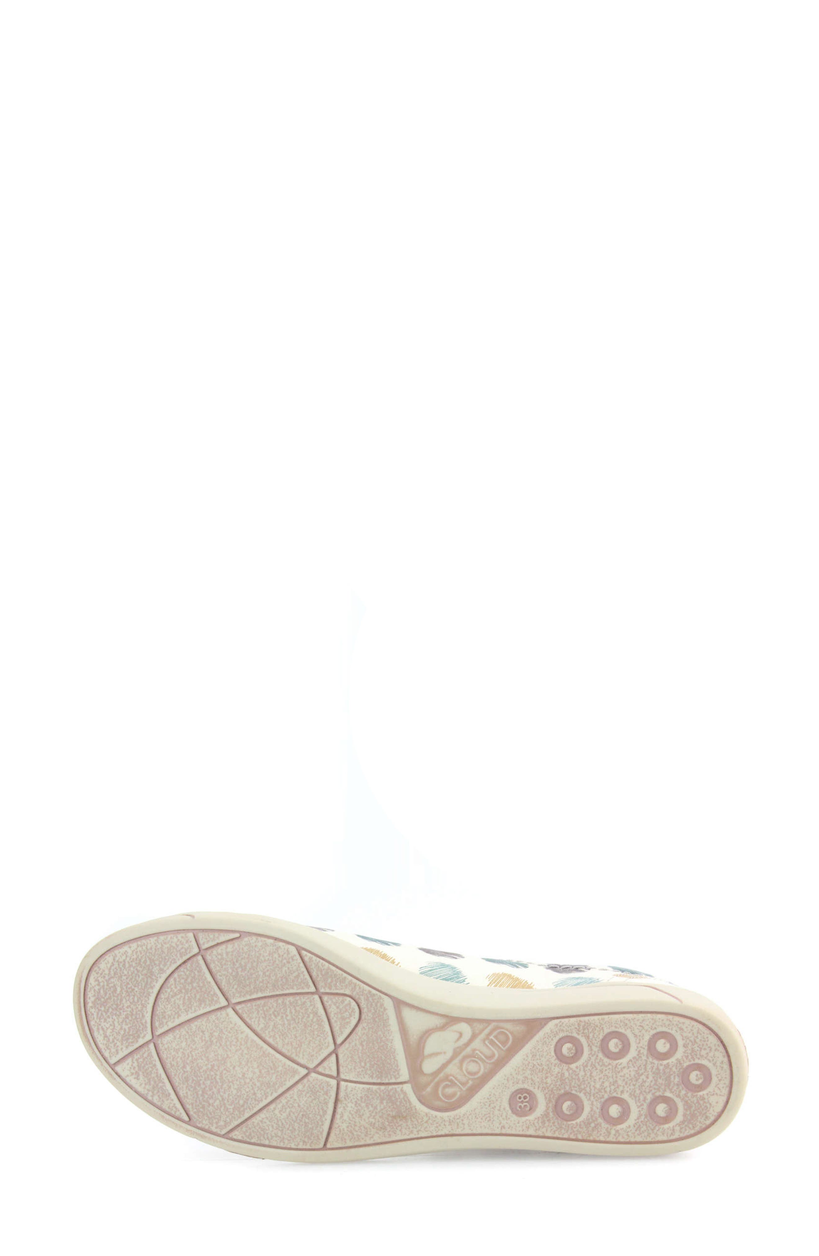 Aika Print Sneaker, Alternate, color, CIRCLES MULTICOLOR LEATHER