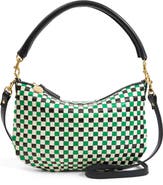 Clare V. Petit Moyen Woven Messenger Bag