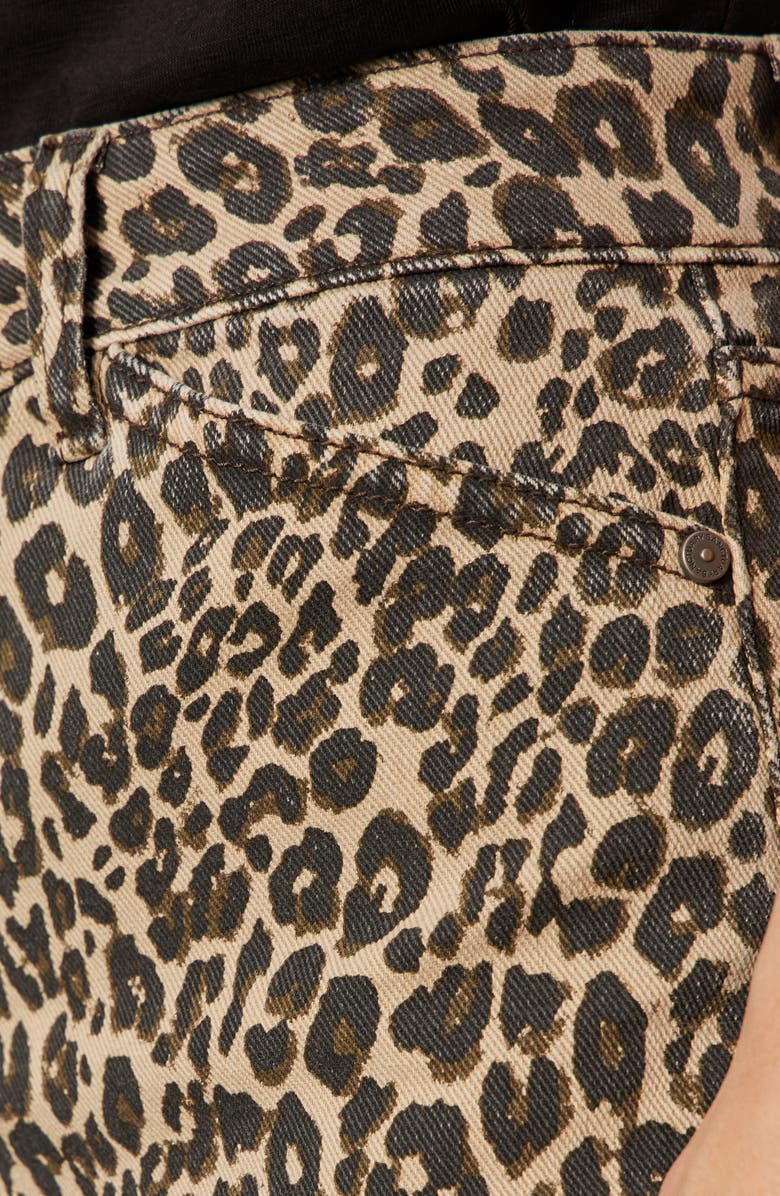 Sanctuary Cadence '90s Raw Hem Crop Straight Leg Jeans, Alternate, color, French Kitty