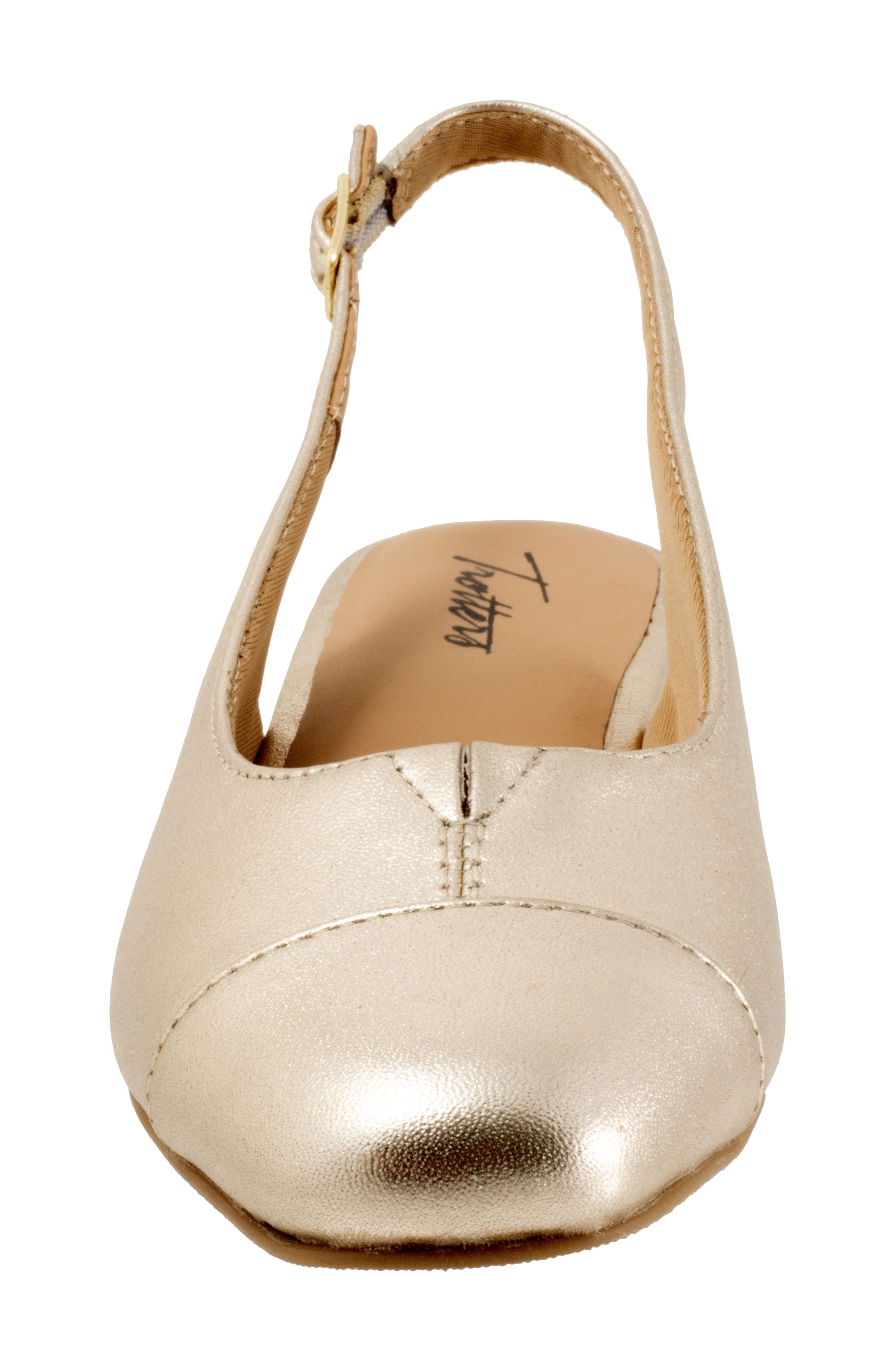 'Dea' Slingback, Alternate, color, CHAMPAGNE