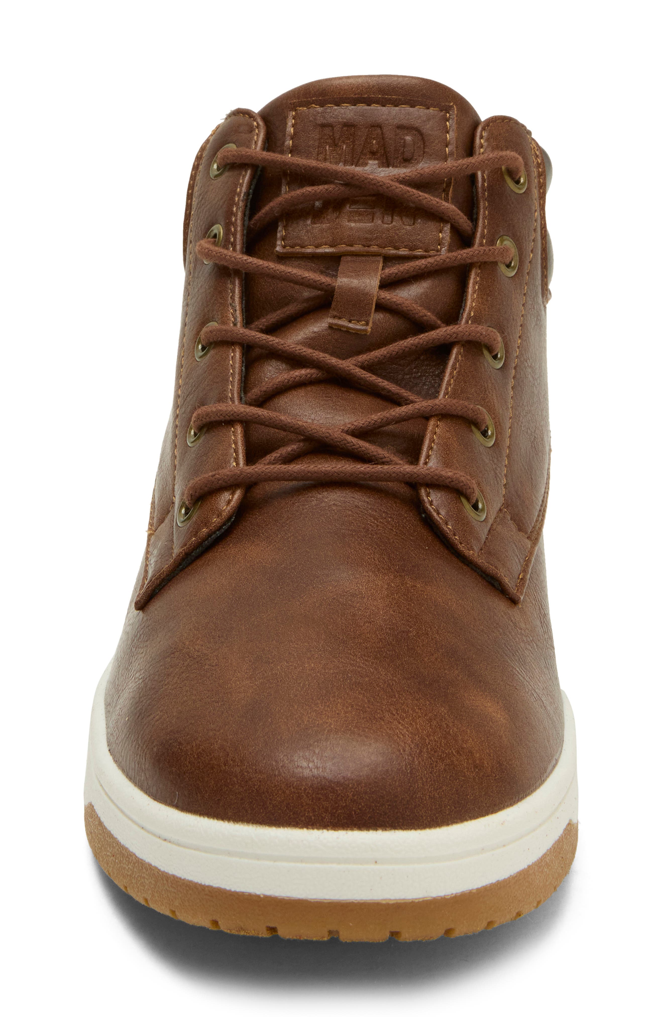 Mjayke High Top Sneaker, Alternate, color, COGNAC