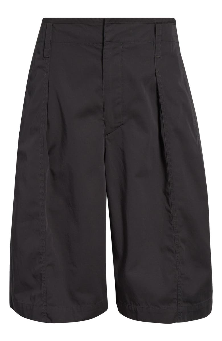 Lemaire Maxi Pleated Bermuda Shorts, Alternate, color, Charcoal