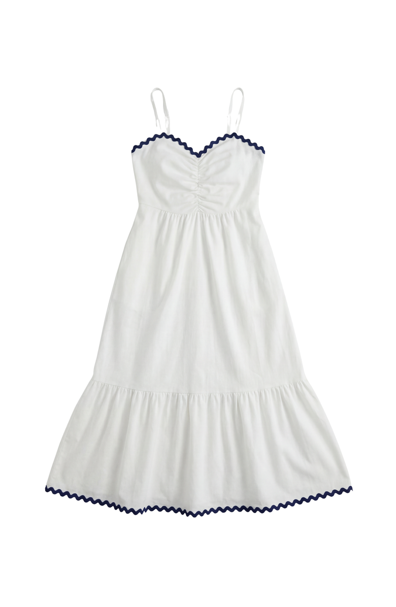 Love All Tennis Women's Courtside Dress, Main, color, White/Navy