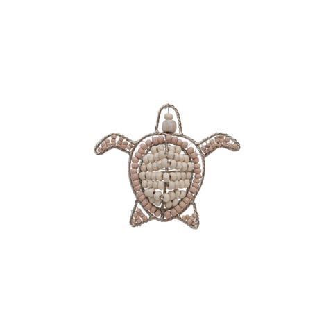 Napkin Rings Turtle - Wood and Metal