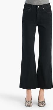 Khaite Clara Crop Flare Leg Jeans