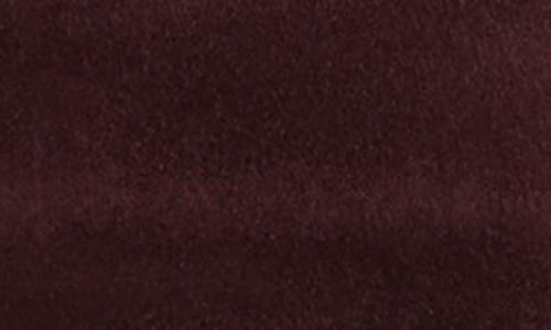 Warp & Weft Warp+weft Sat '90s High Waist Relaxed Straight Leg Velvet Pants In Purple