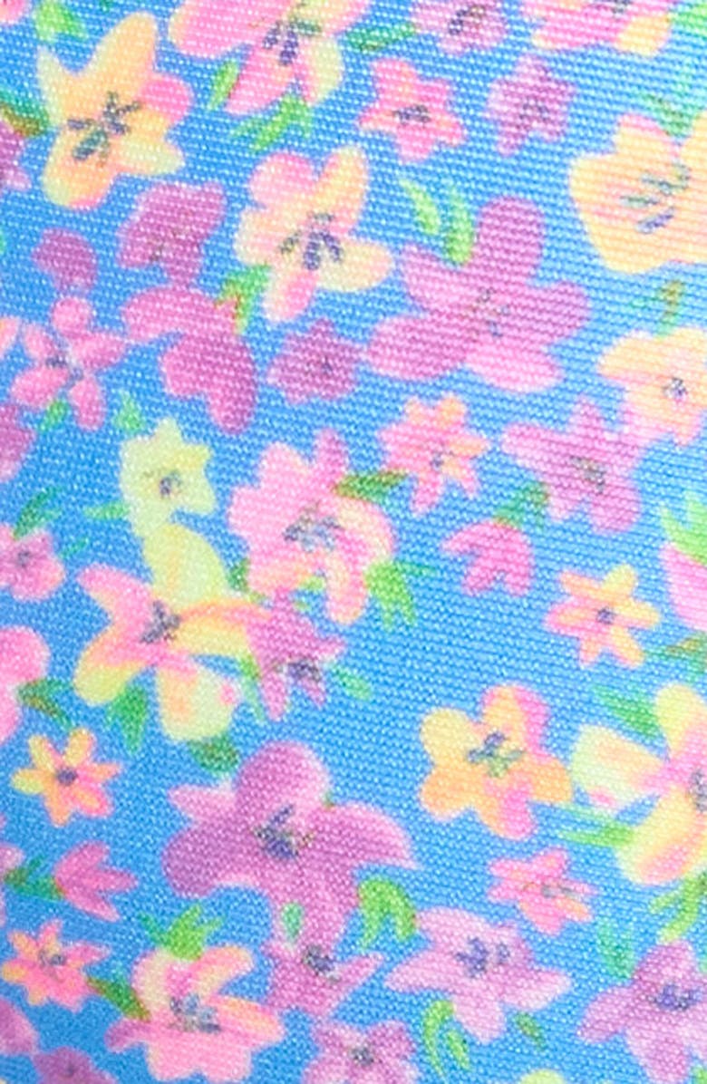 Kulani Kinis Floral D-Cup Underwire Triangle Bikini Top, Alternate, color, 