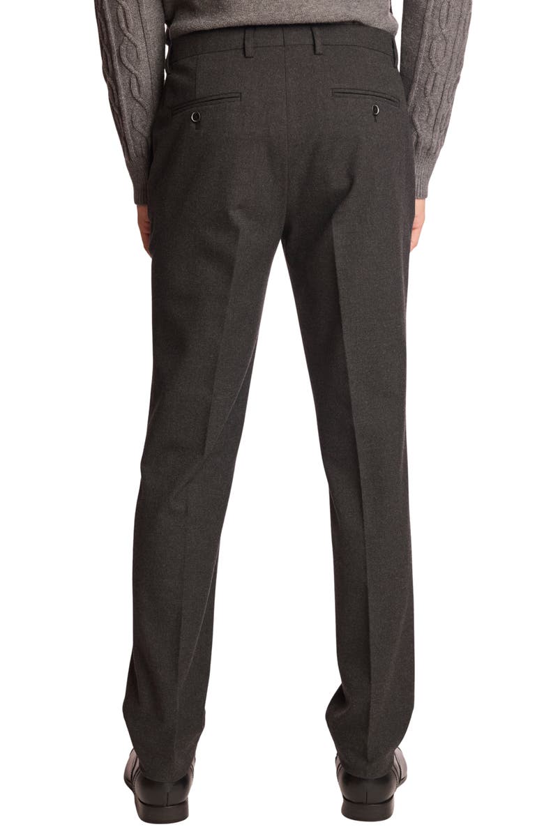 PAISLEY & GRAY Slim Fit Downing Dress Pants, Alternate, color, Charcoal Grey