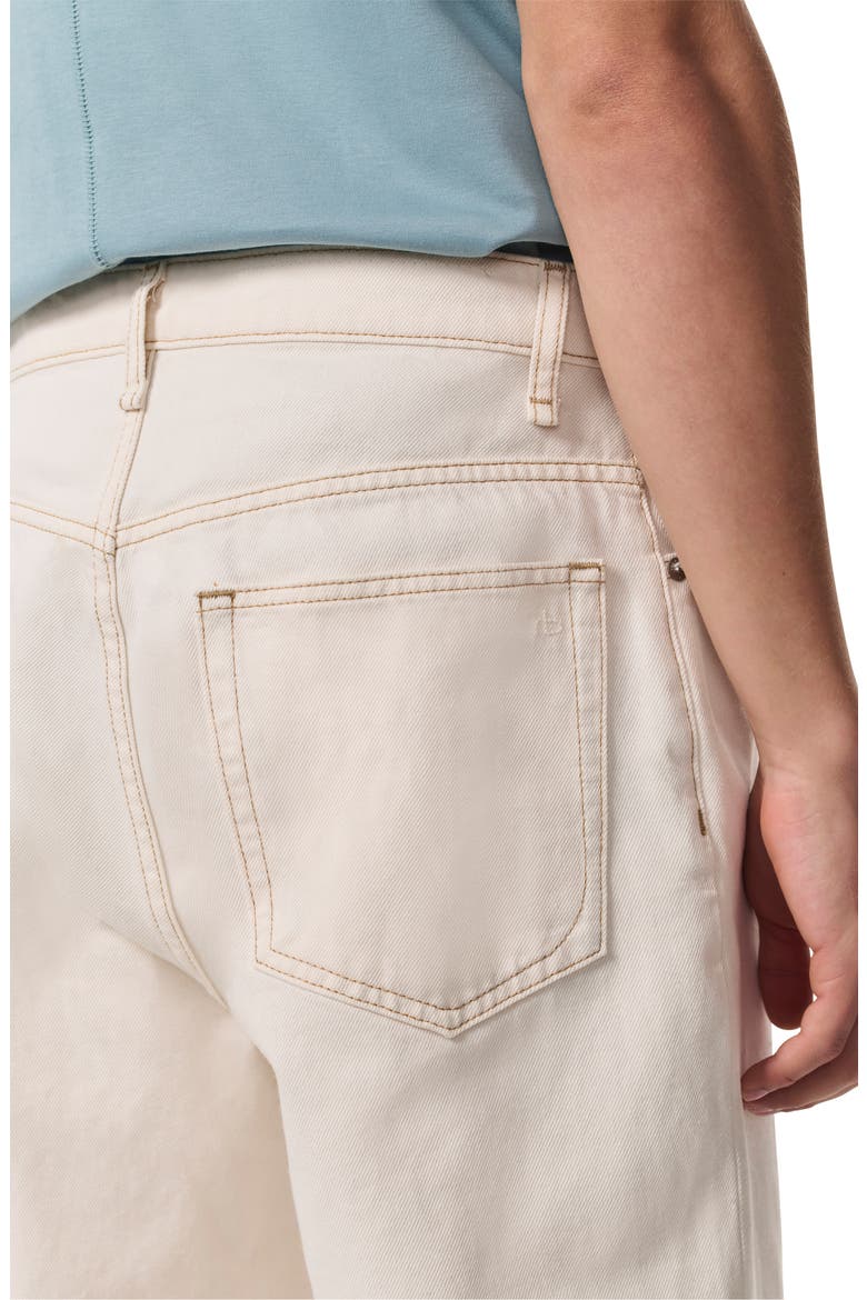 RB Baggy Oversize Authentic Rigid Jeans, Alternate, color, ECRU