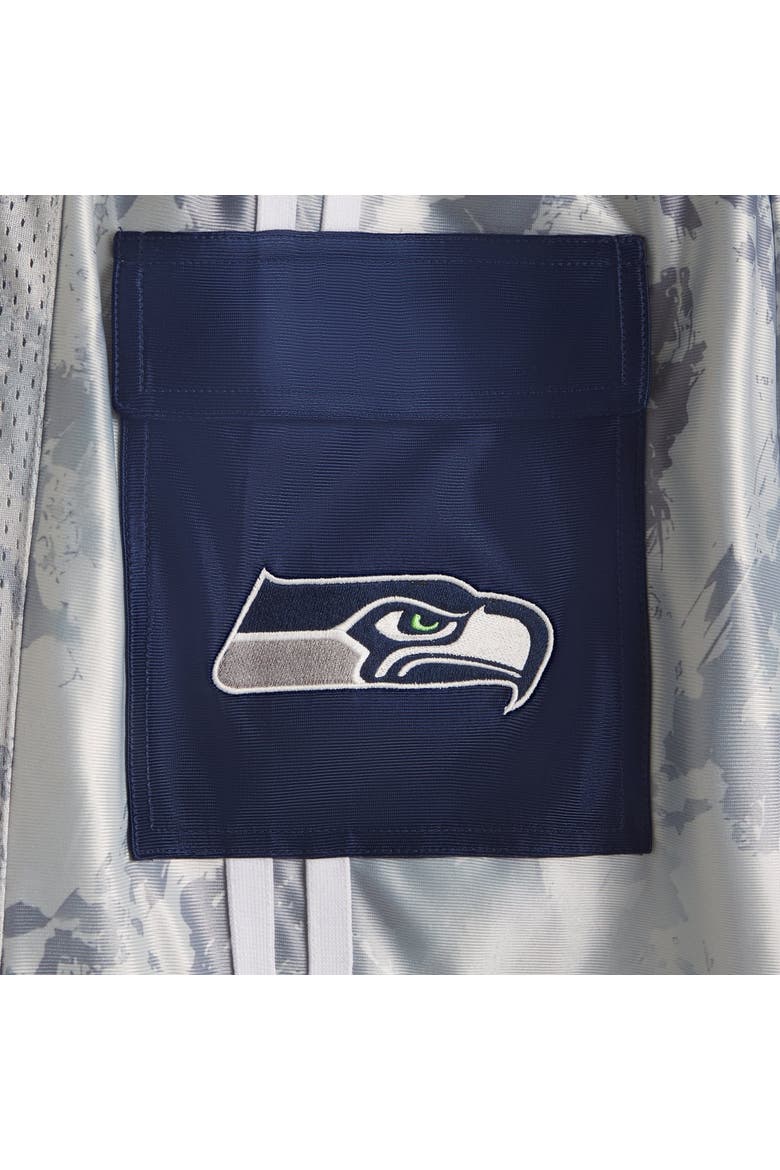 Women's  Gray Seattle Seahawks Camo Track Pants, Alternate, color, Gray