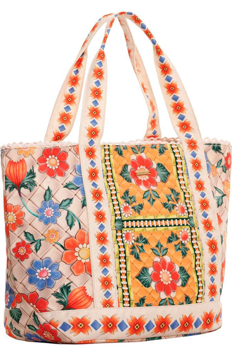 Agua Bendita Ace Tile Tote Bag, Alternate, color,