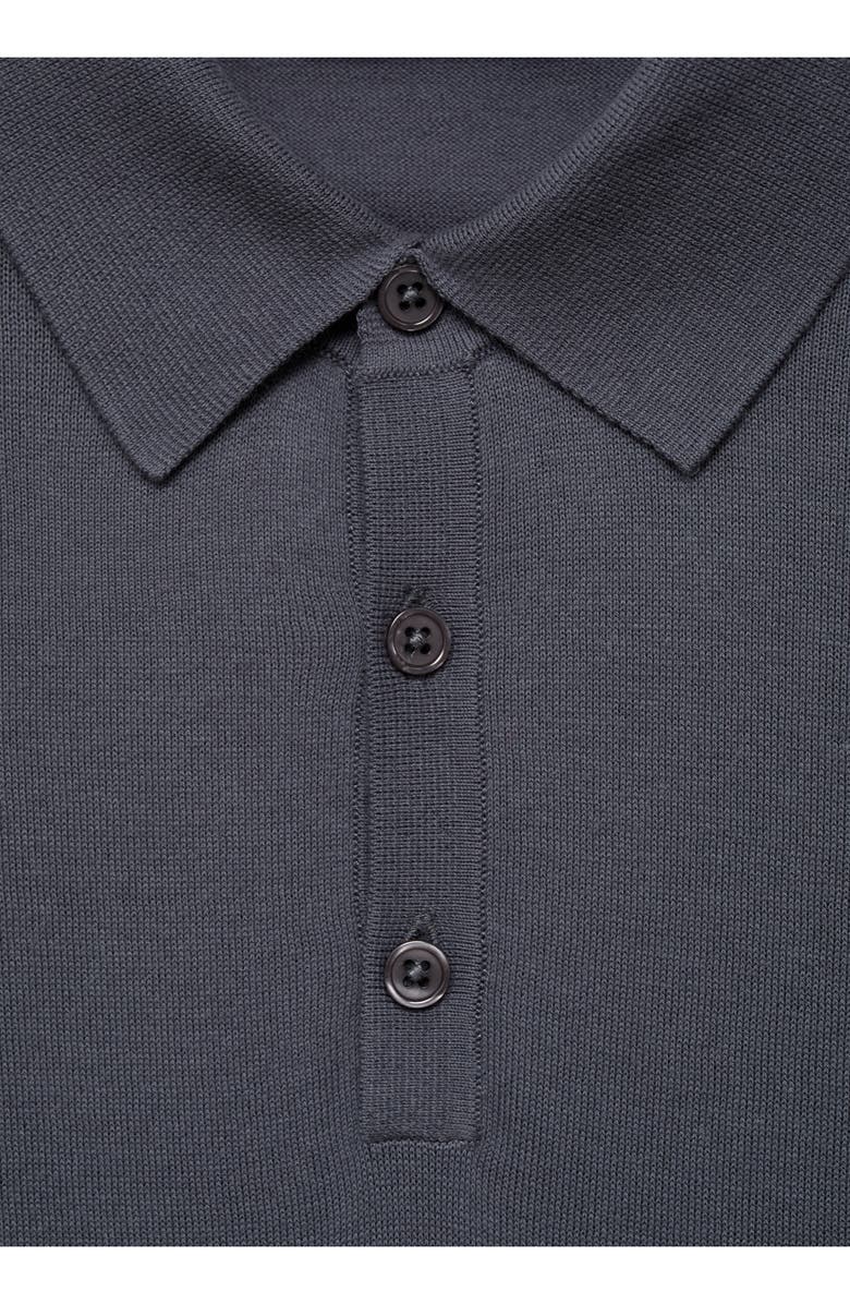 MANGO Cotton Polo Top, Alternate, color,