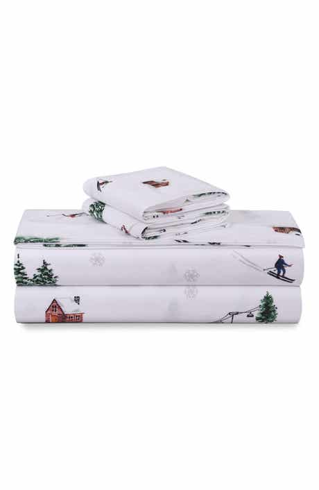AZORES HOME Aspen Cotton Flannel Sheet Set