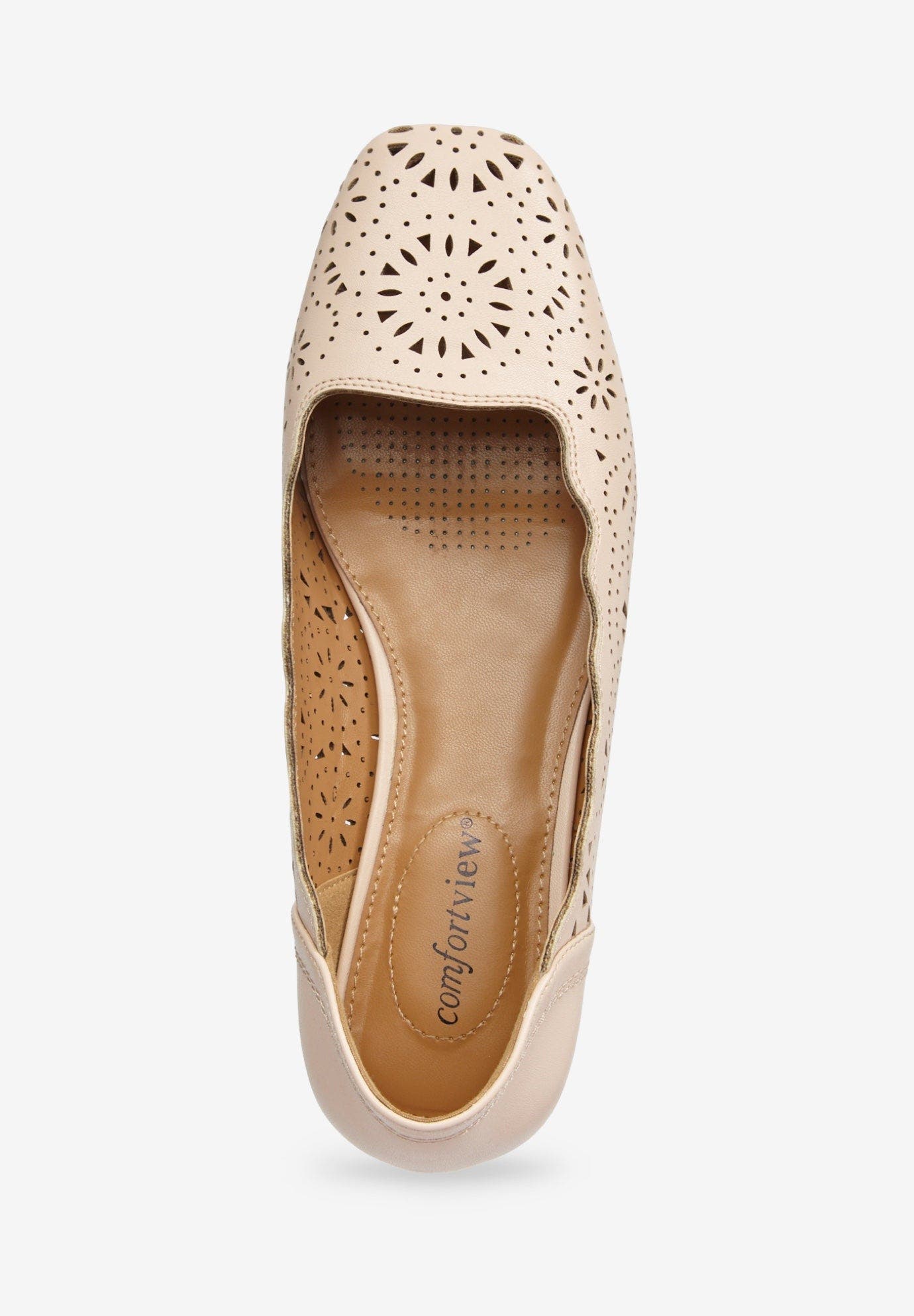 The Laurell Slip On Flat, Alternate, color, BEIGE