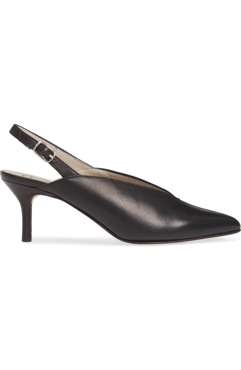 Amalfi by Rangoni Pinerolo Slingback Pump, Alternate, color, Black Chantal