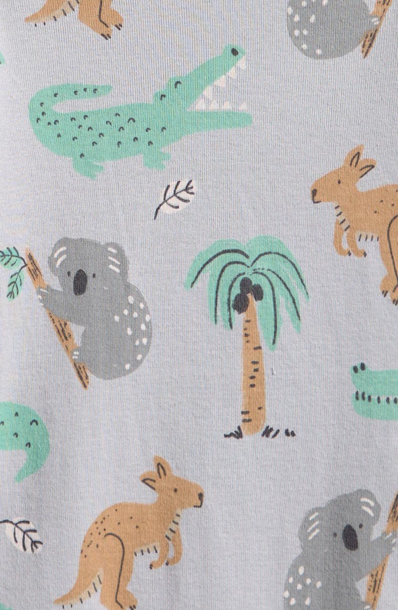 Little Planet 3-Pack Assorted Organic Cotton Bodysuits, Alternate, color, Safari