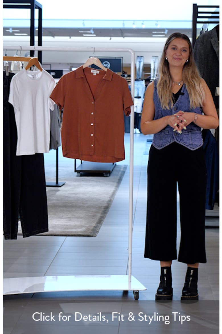 Flowy Button-Up Shirt video