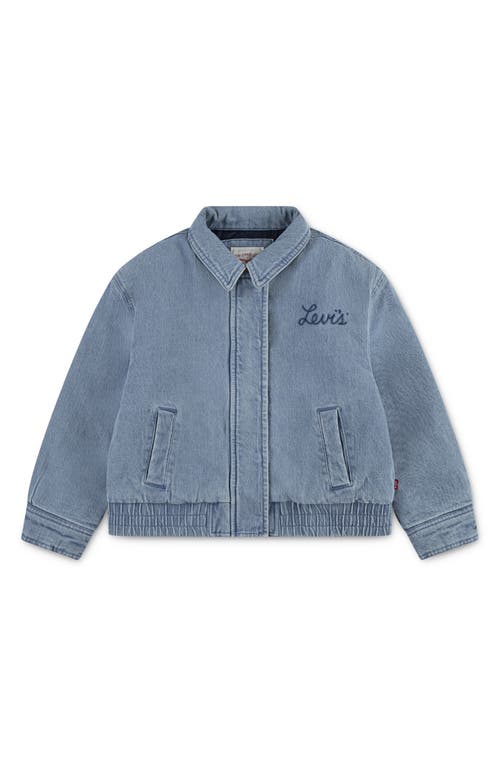 LEVI'S LEVI'S KIDS' RETRO ZIP DENIM JACKET