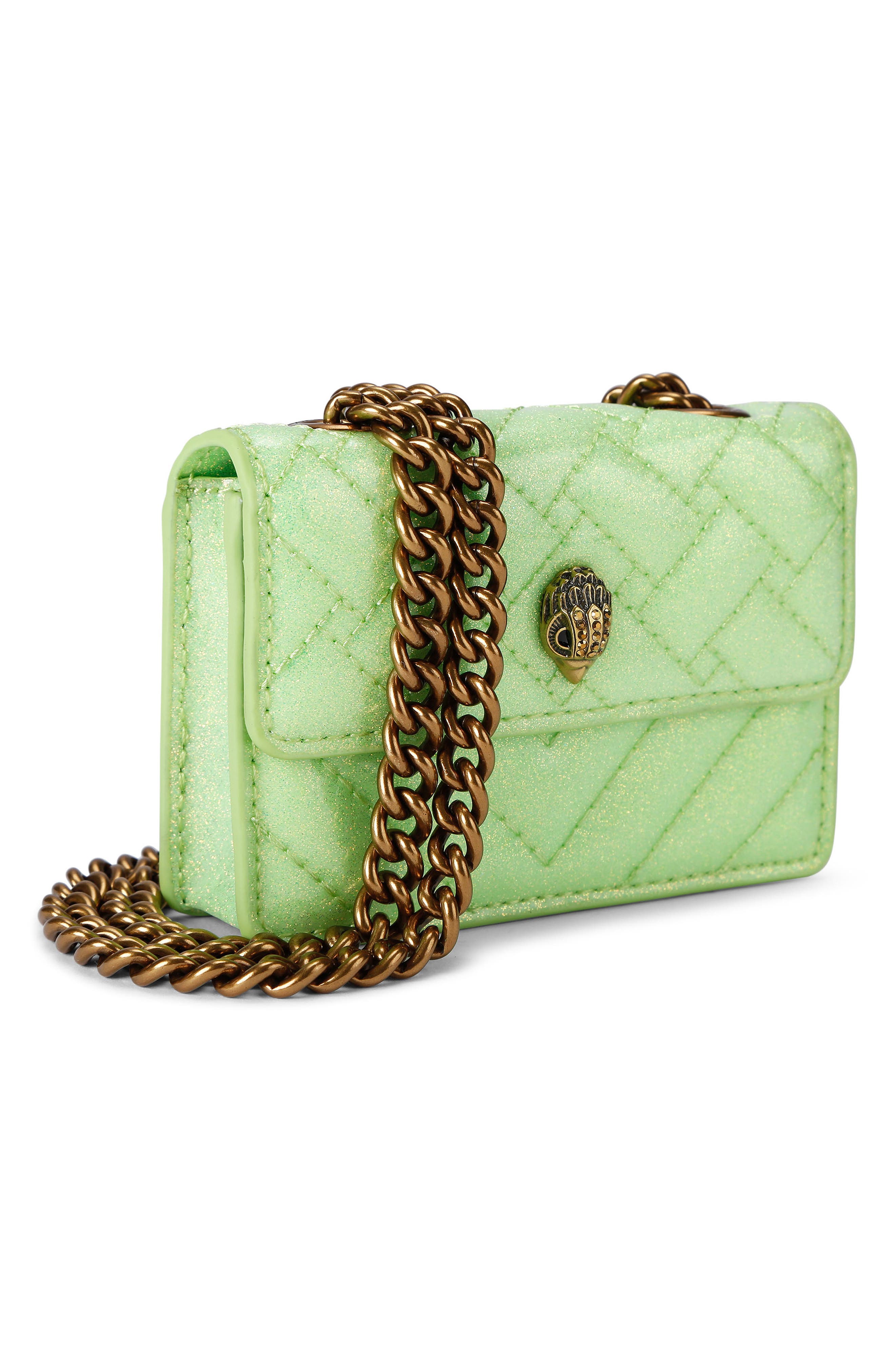Kurt Geiger London Micro Kensington Quilted Convertible Crossbody Bag, Alternate, color, 