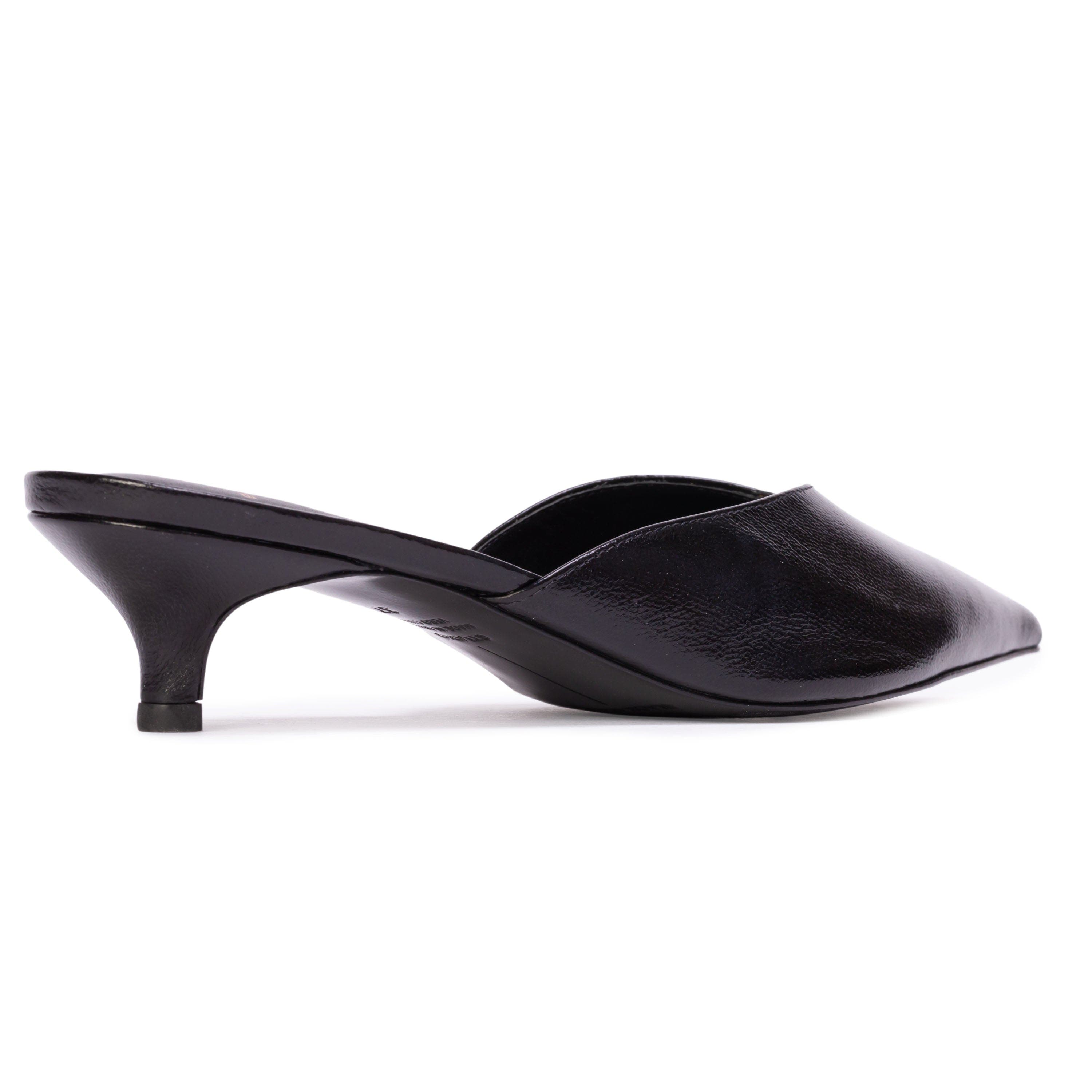 Sofia 35 Mule, Alternate, color, Black Leather