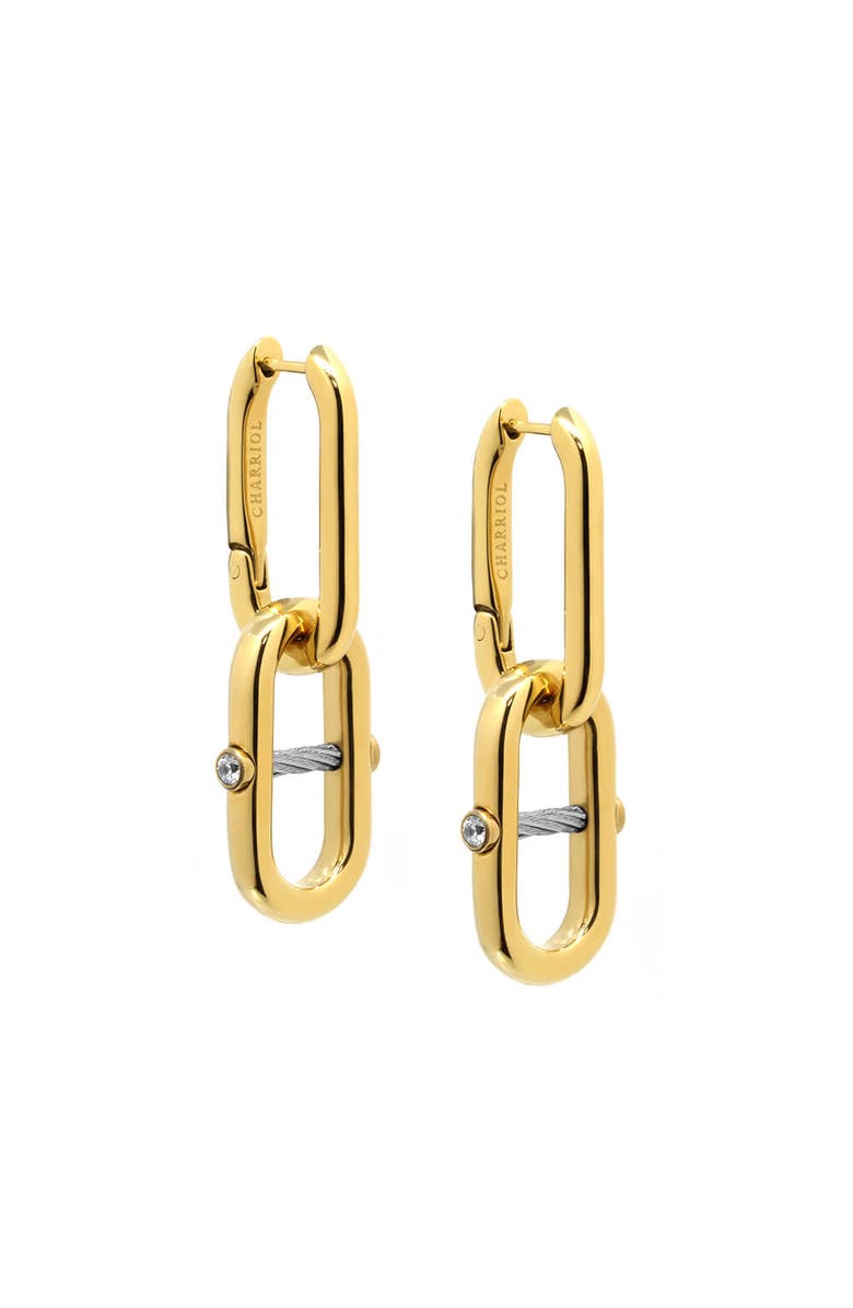 CHARRIOL St. Tropez Mariner Earrings, Alternate, color, Yellow Gold Pvd