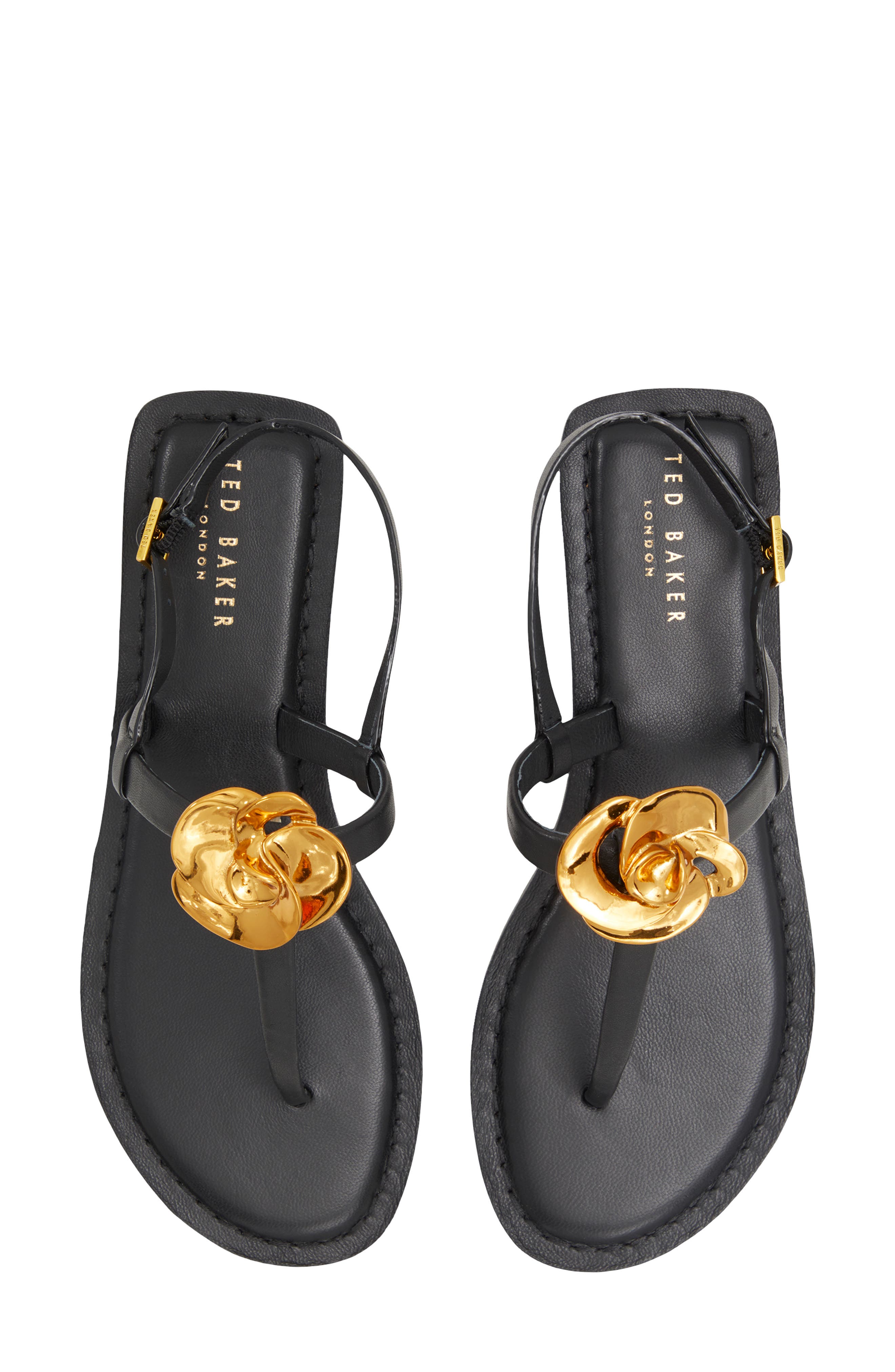 Ted Baker London Harper Rose Strappy Sandal, Alternate, color, 