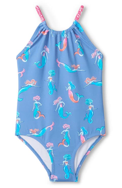 Kids' Salty Mermaids One-Piece Swimsuit (Little Kid & Big Kid)