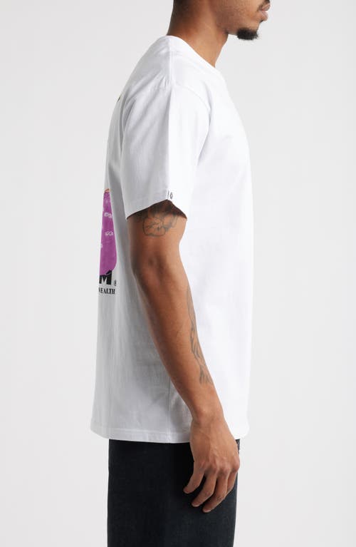 Icecream Fruits Of Labor Graphic T-shirt In White
