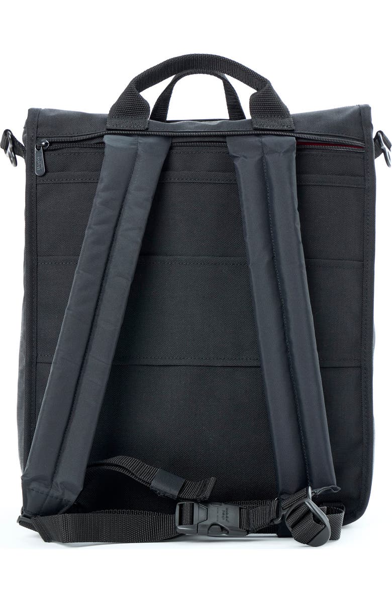 Manhattan Portage Washington Square Backpack, Alternate, color, Black