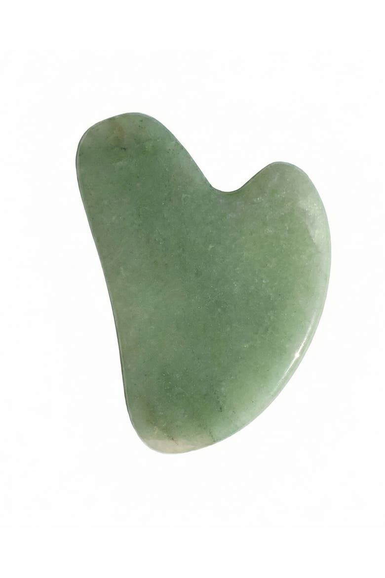 Guasha Stone in Pink, Main, color, Green
