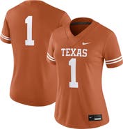 Nike Women's Nike #1 Texas Orange Texas Longhorns Game Jersey