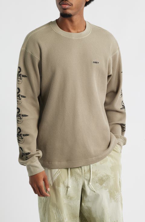 Ears Graphic Thermal Long Sleeve T-Shirt