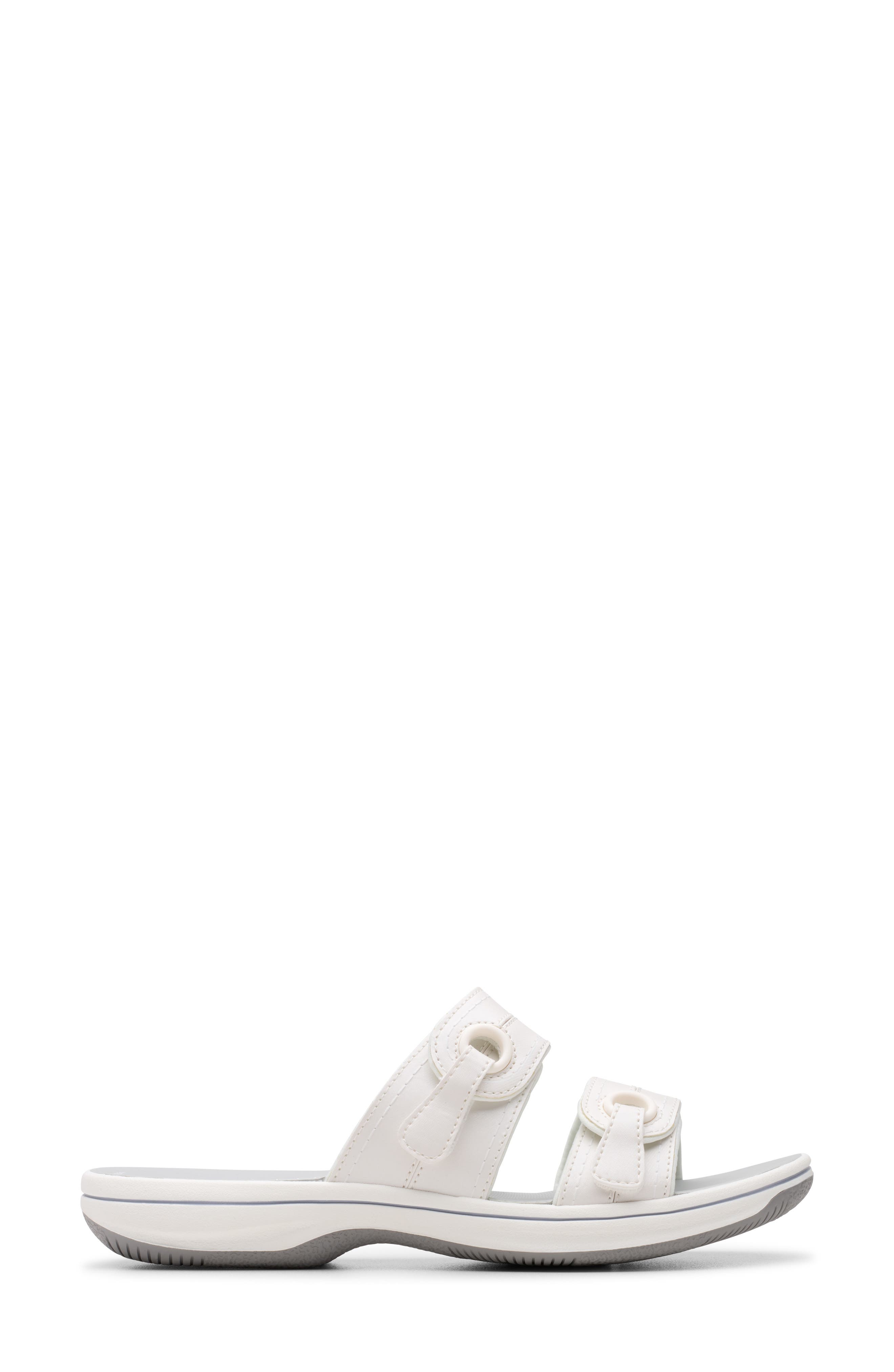 Breeze Maye Slide Sandal, Alternate, color, WHITE