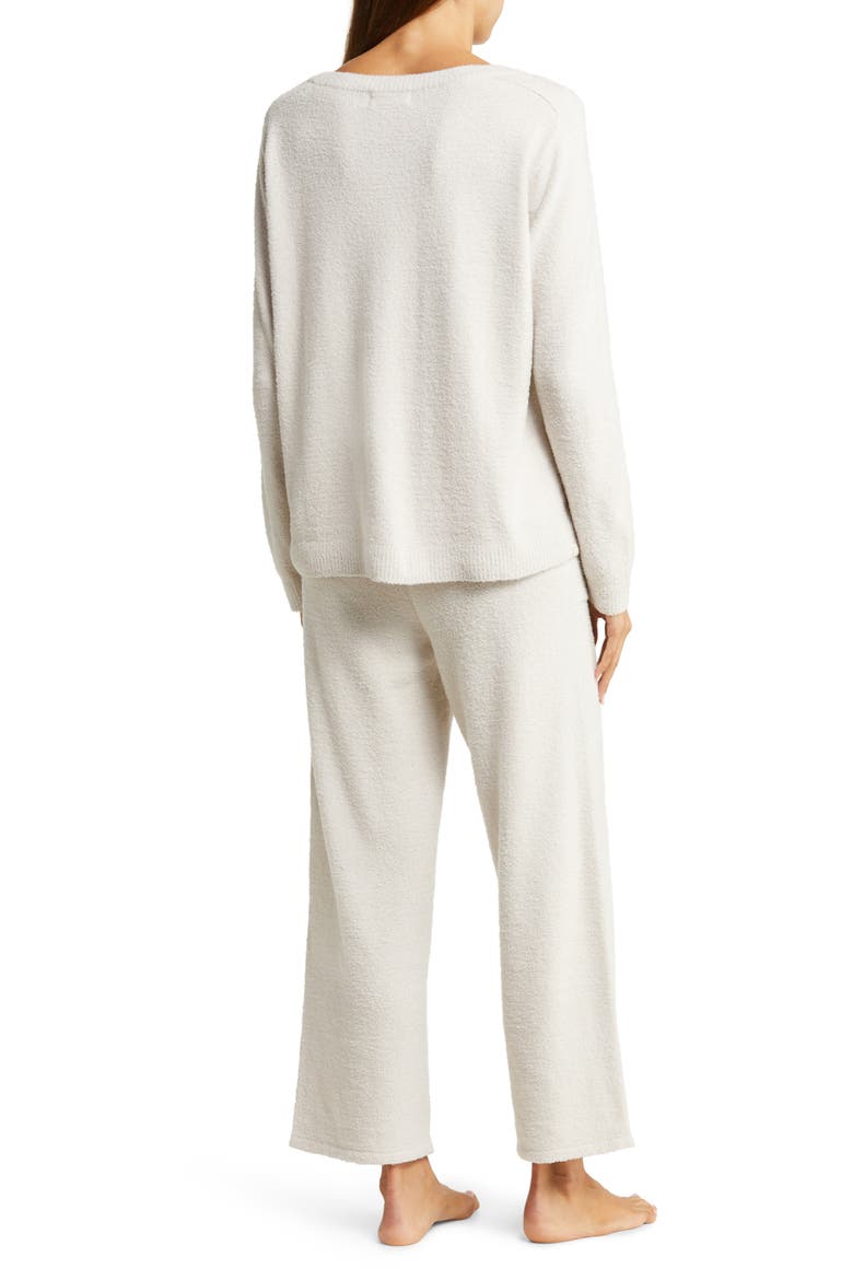 CozyChic Lite® Crop Pajamas, Alternate, color, ALMOND