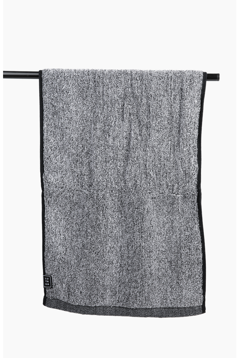 The Charcoal Activated Fitness Towel - 4 Pack, Alternate, color, Grey Heather