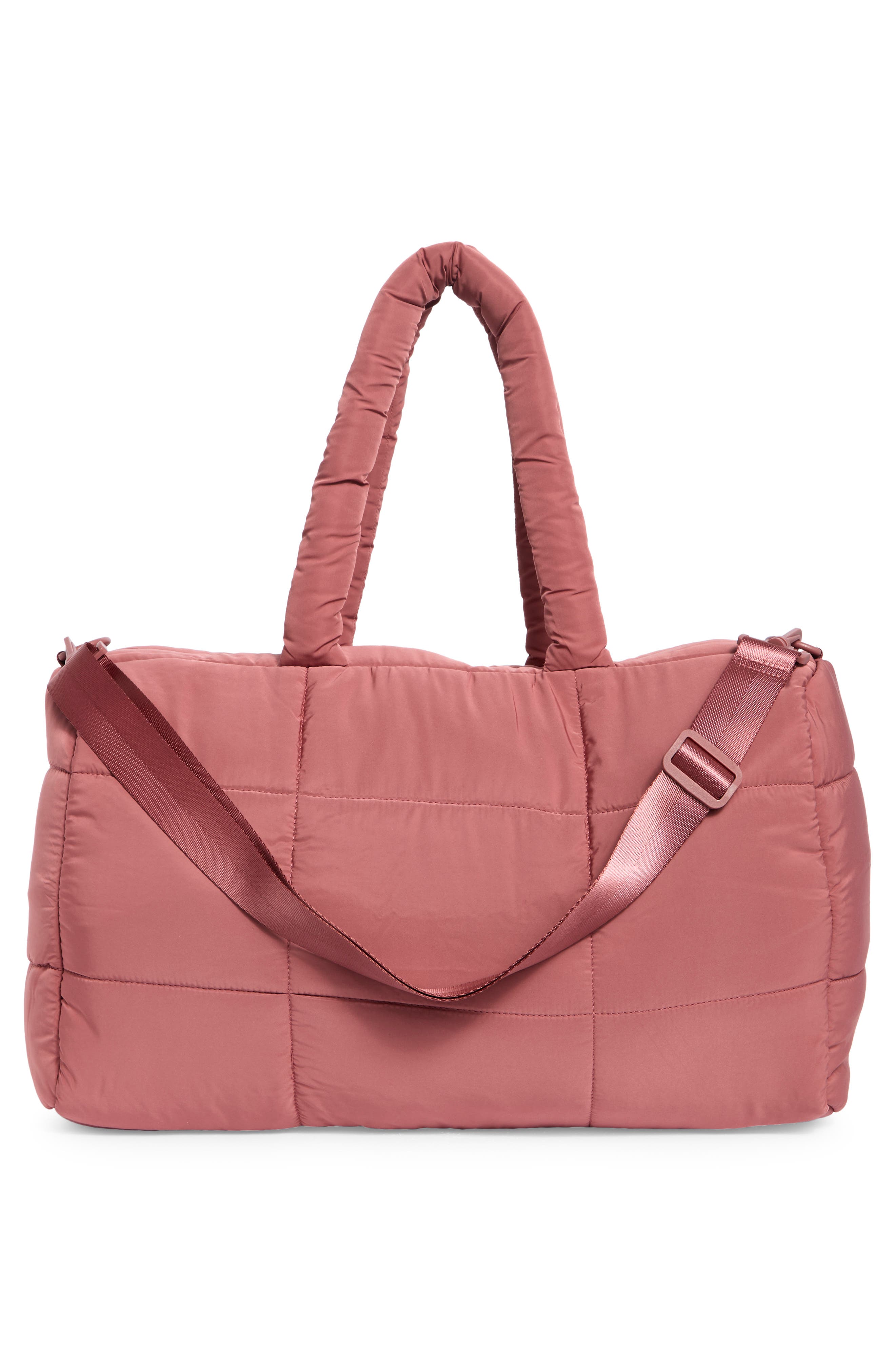 Cloud Duffle Bag, Alternate, color, DESERT ROSE