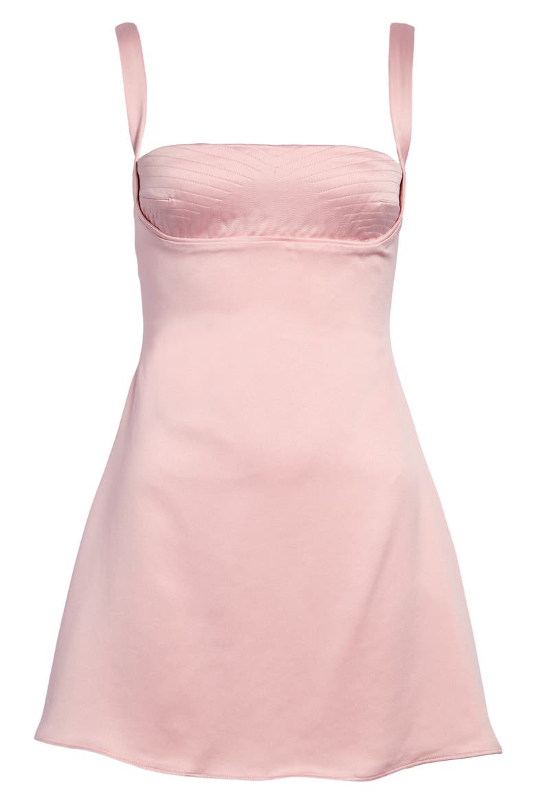 Kara Quartz Cocktail Minidress, Alternate, color, PINK