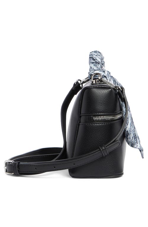 Bcbg Scarf Detail Top Handle Bag In Zebra