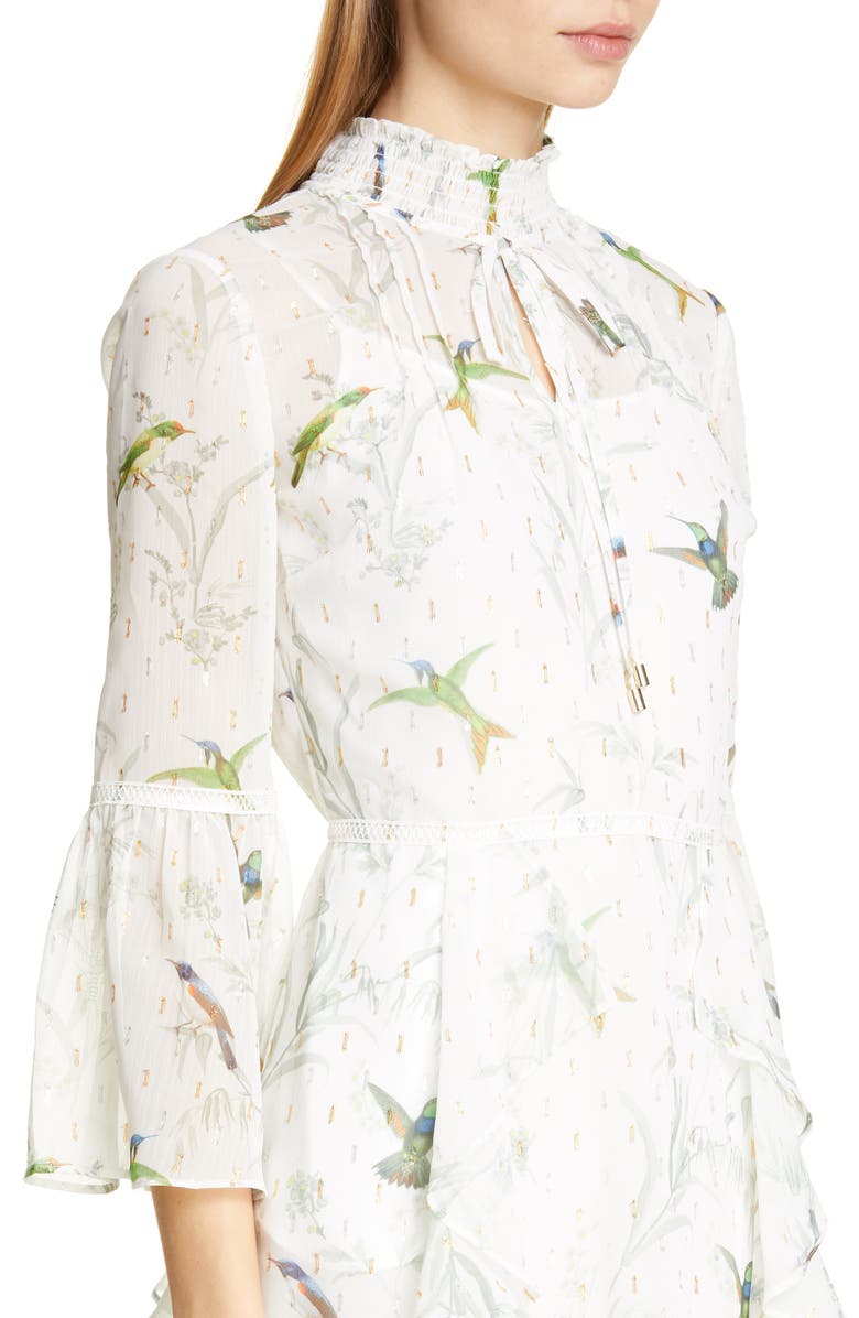 Ted Baker London Andray Fortune Tiered Ruffle Dress, Alternate, color,